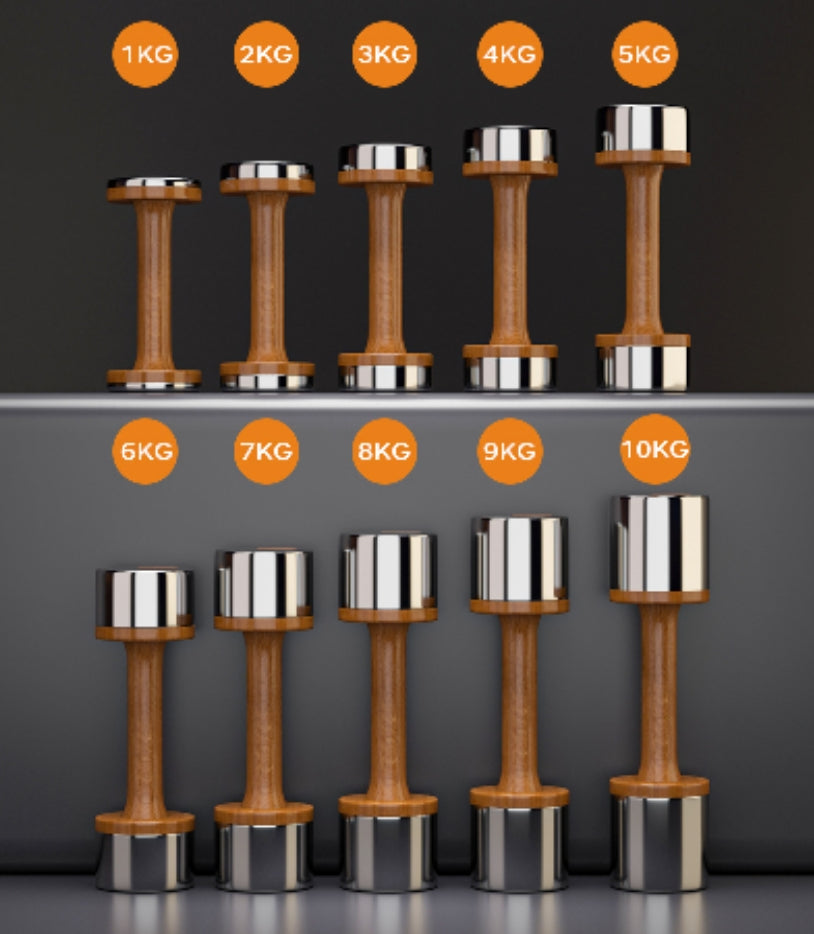 Kit Manubri + Rastrelliera in legno di quercia