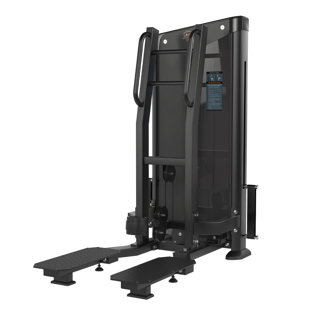 Standing Hip Trainer Pin Loaded Machine Total Black