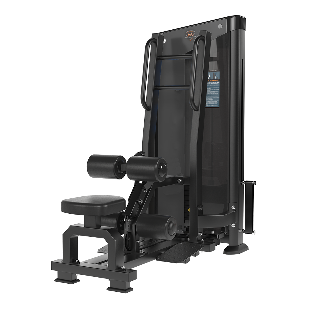 Standing Hip Thrust Pin Loaded Machine Total Black