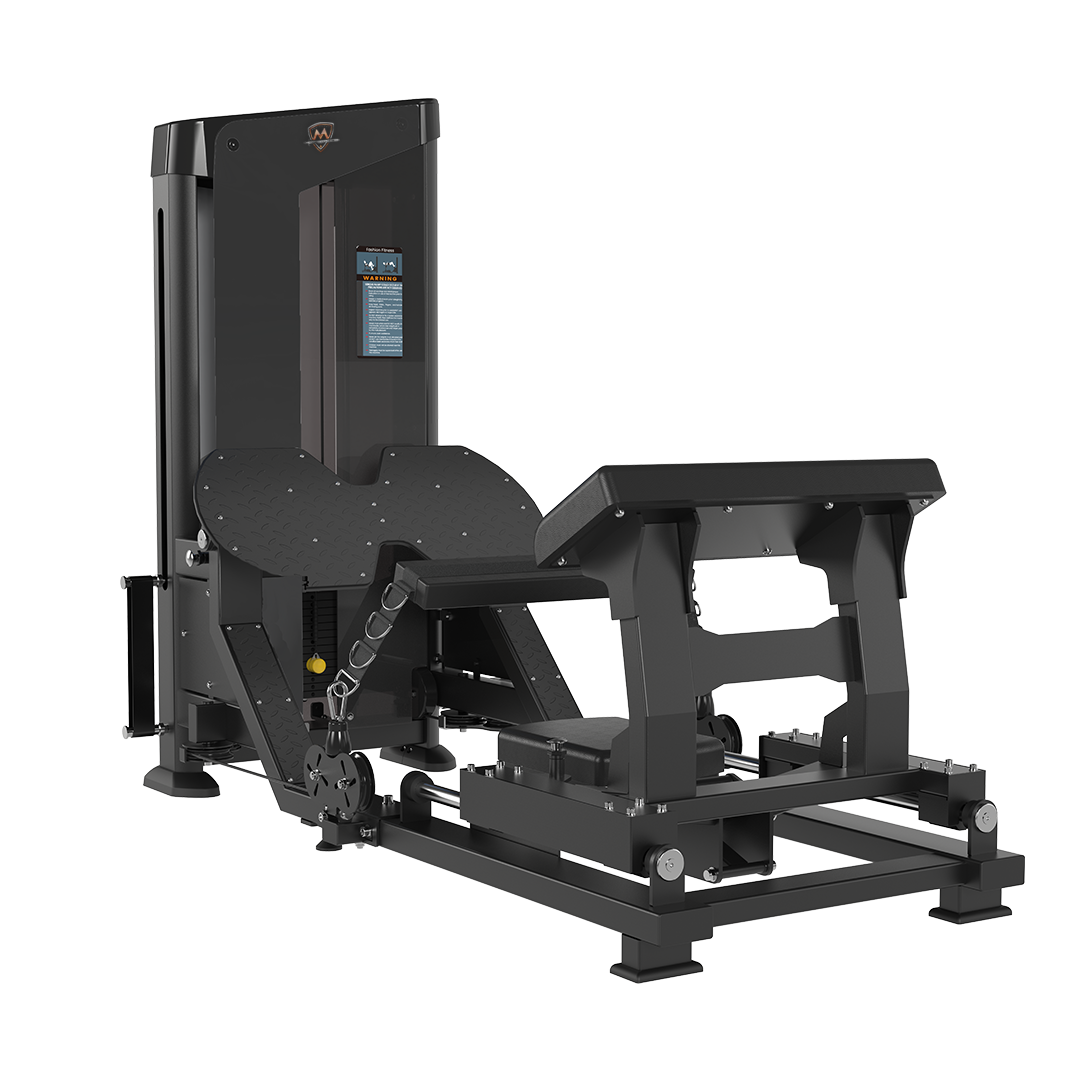 Hip Thrust Pin Loaded Machine Total Black