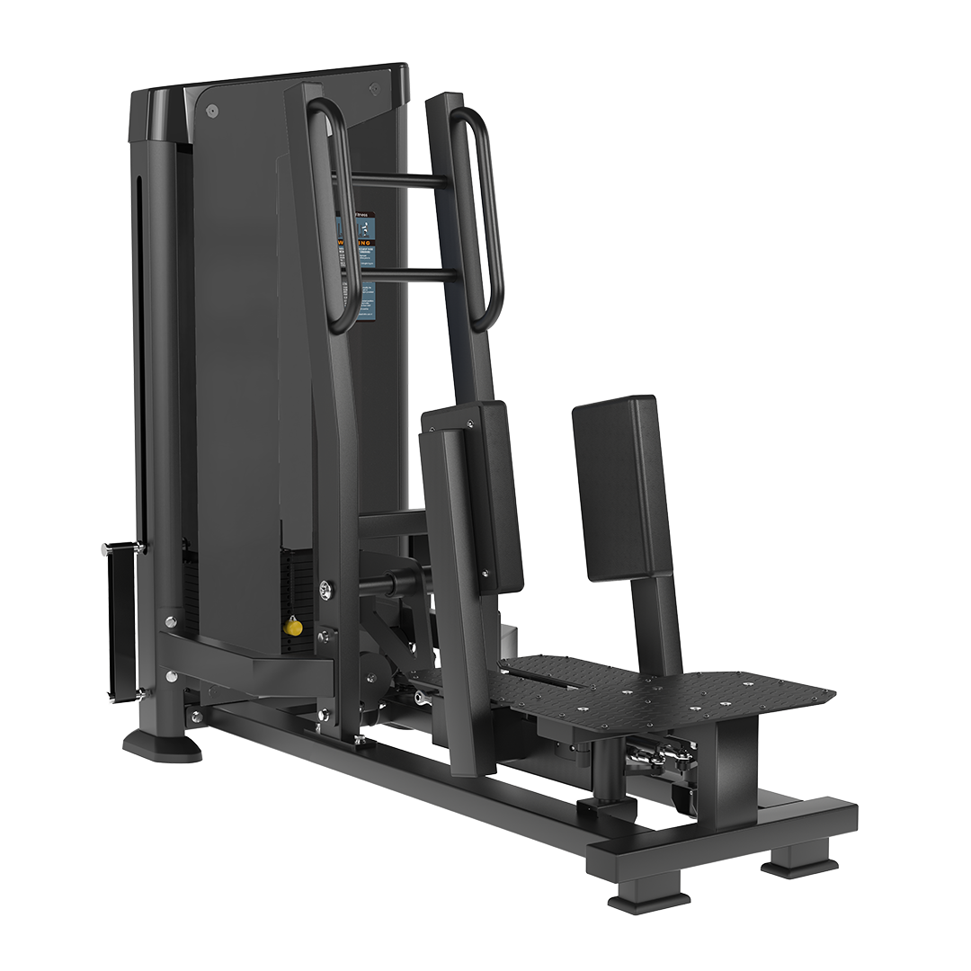Standing Hip Abductor Pin Loaded Machine Total Black