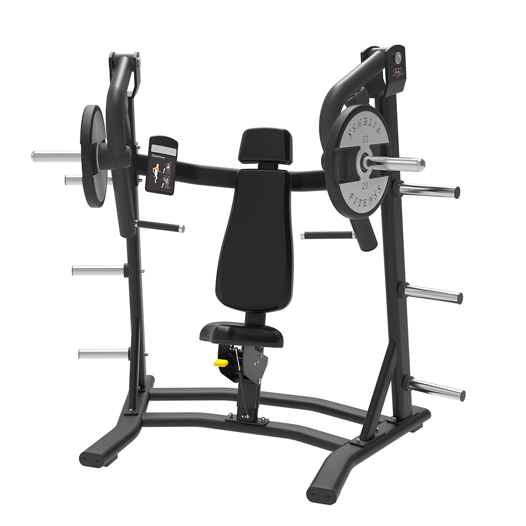 Chest Press Plate Loaded Machine Total Black