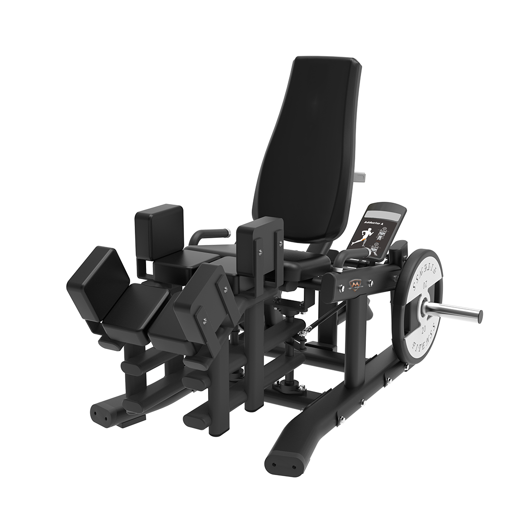 Abductor  Plate Loaded Machine Total Black