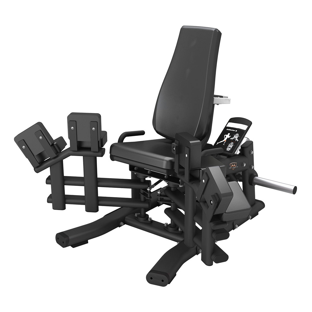 Adductor  Plate Loaded Machine Total Black