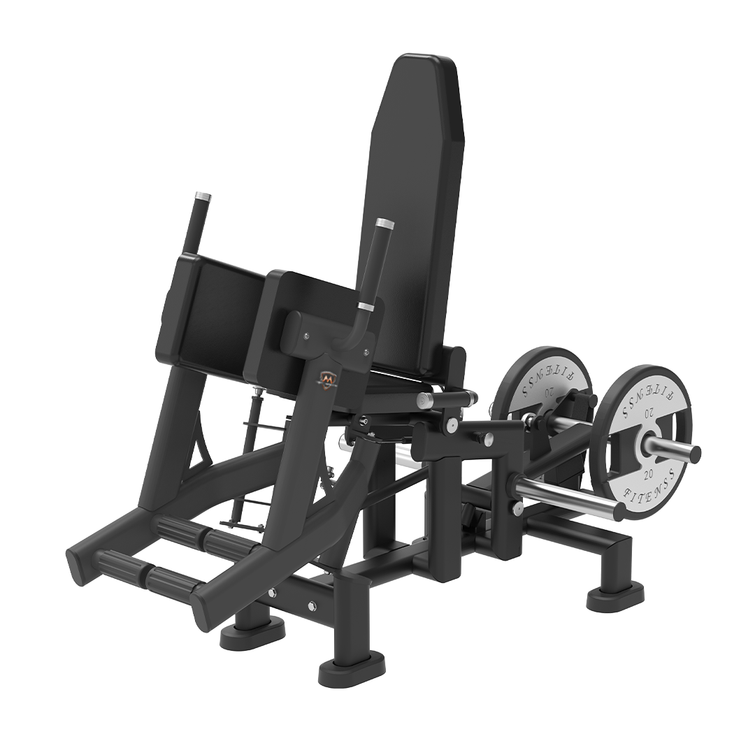 3D Multi-Angle Hip Abduction Trainer Plate Loaded Machine Total Black