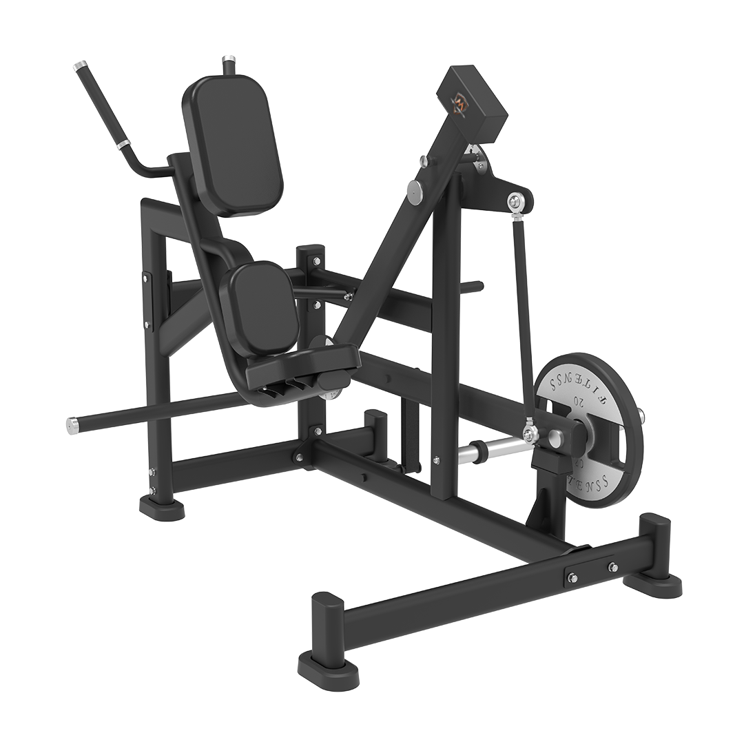 Pendulum Rear Kick Training Plate Loaded Machine Total Black