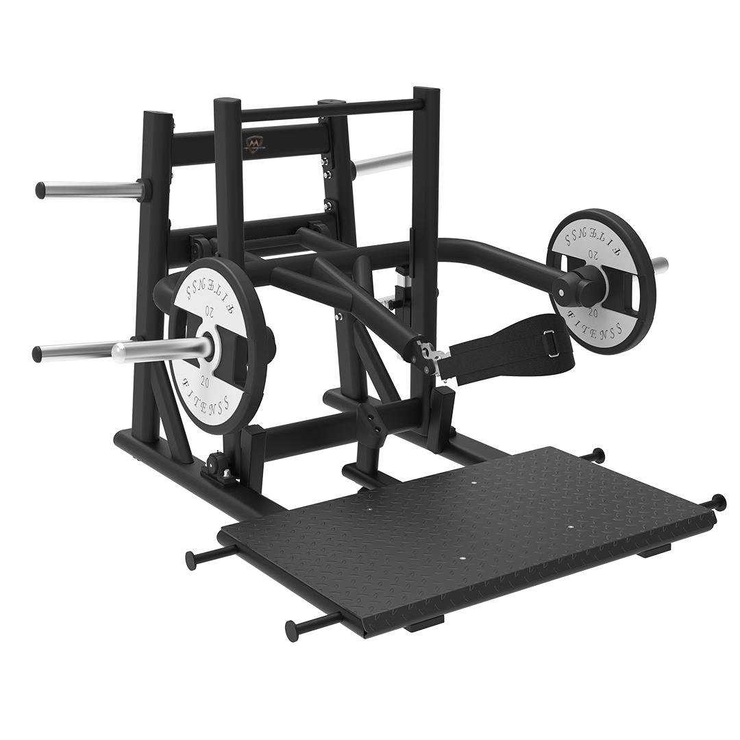 Hip Belt Squat Plate Loaded Machine Total Black